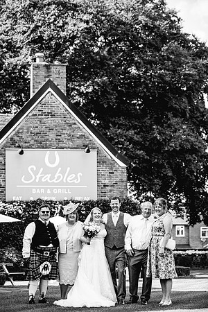 Manor House Hotel - Alsager Wedding - Louise & Jack-454