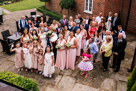 Cheshire Wedding Photography - The Manor House Hotel - Steph & Rich-245