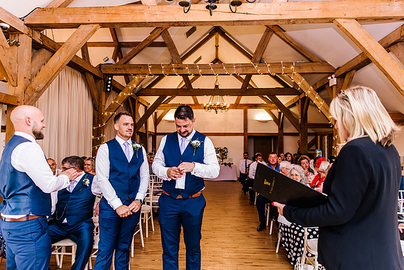 Sandhole Oak Barn Wedding Photography - Becky & Sam-180